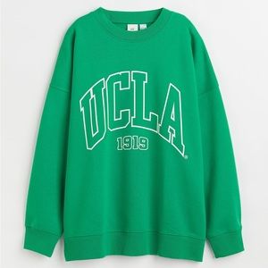 UCLA H&M oversized sweatshirt